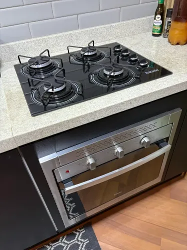 Cooktop e forno de embutir 110v