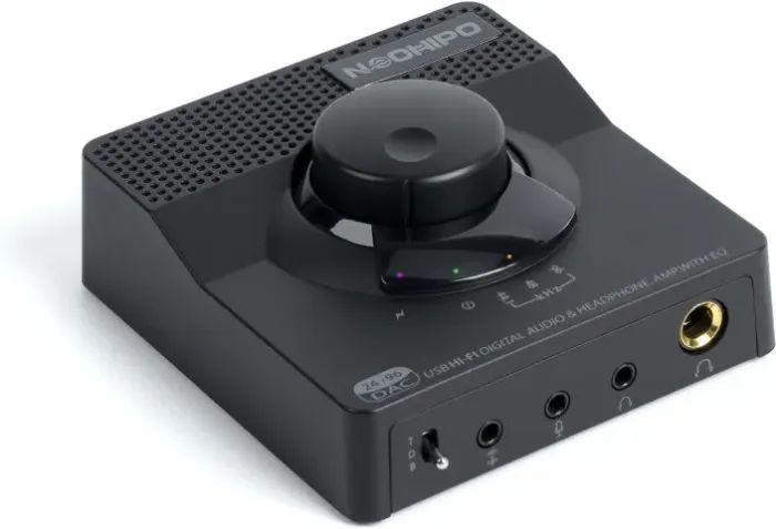 Neohipo h1 usb gaming dac fone de ouvido amp para ps5/pc/mac amplificador de fone
