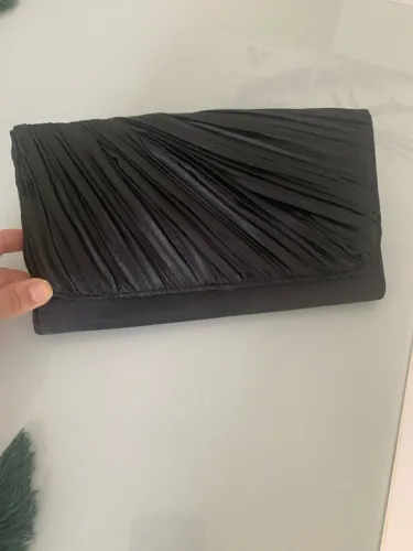 Clutch preta de mão festa madrinha casamento