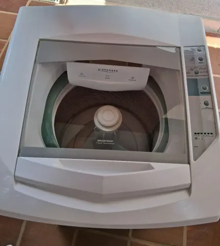 Máquina Brastemp 8kg com duplo enxágues 