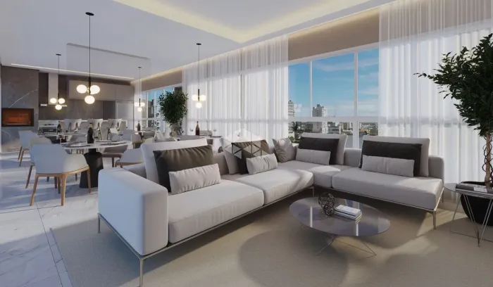 APARTAMENTO COM 3 SUÍTES NO BALNEÁRIO PEREQUÊ PRÓXIMO AO MAR EM PORTO BELO