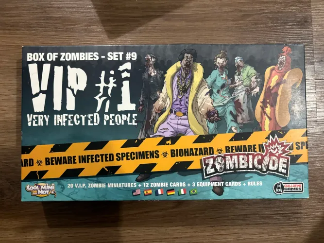 Jogo de Tabuleiro - Zombicide VIP 1