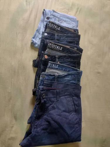 3 CALÇAS 2 ja vendi agora tem duas da AÉROPOSTALE NOVA NOVA NOVA e ORIGINAL e uma tommy
