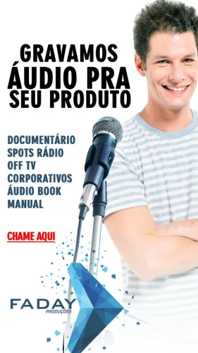 LOCUÇÃO PROFISSIONAL DE ÁUDIO