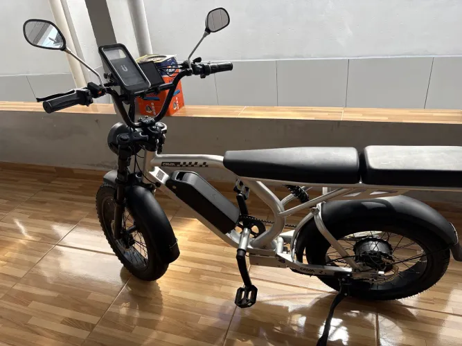 Bicicleta Elétrica//2 Baterias 48v 15ah