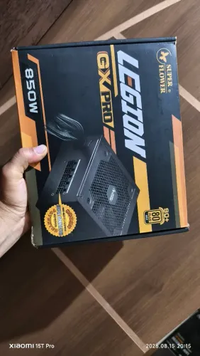 Vende Super Flower LEGION GX PRO 850W, 80 Plus Gold, PFC Ativo, Semi-Modular, SF-850P14XE