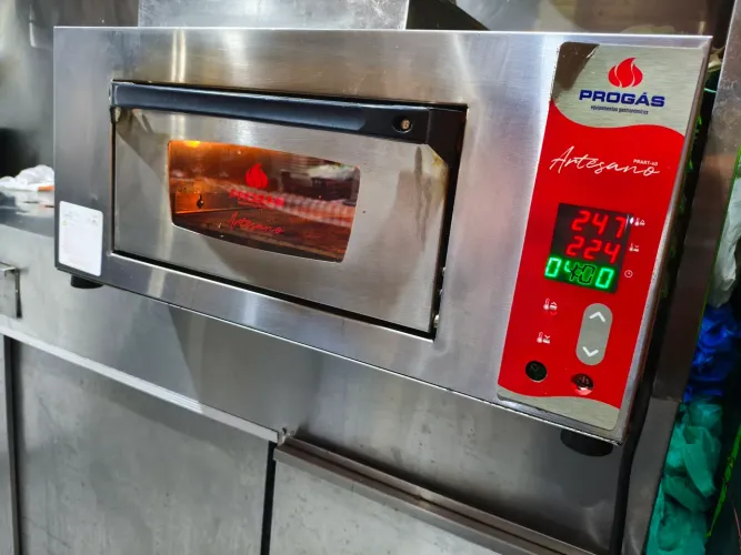 Forno industrial para pizza