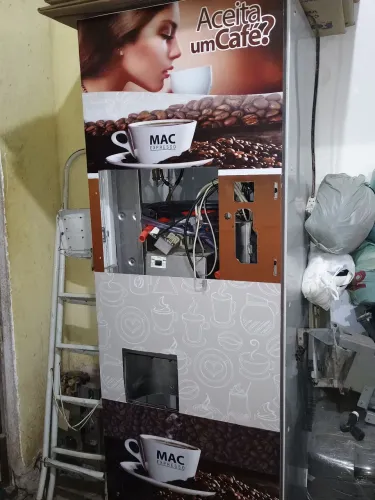 Carcaça máquina de café expresso vending machine 