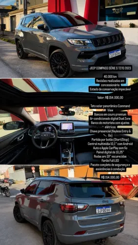 Jeep Compass S T270 1.3 TB 4X2 Flex AUT 2023