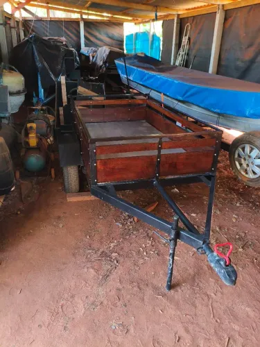 CARRETINHA DE 2,00 X 1,10 X 40CM MADEIRA DE PRIMEIRA, COM OU SEM NOTA FISCAL 