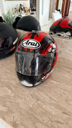 Capacete Moto Arai RX7 Chaser estado de novo