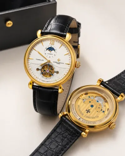 Vacheron Constantin 1a linha  relógio luxo automático turbillion