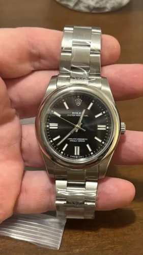 Rolex Oyester novo sem uso aço 904L