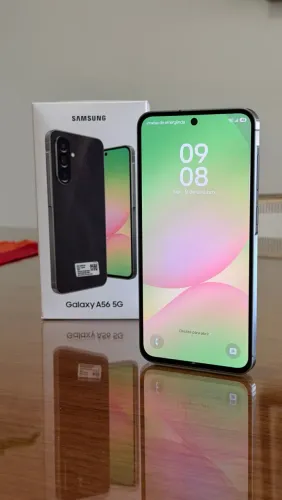 Samsung Galaxy A56 5G 256GB| 8GB RAM - IMPECÁVEL, na caixa com Nf.