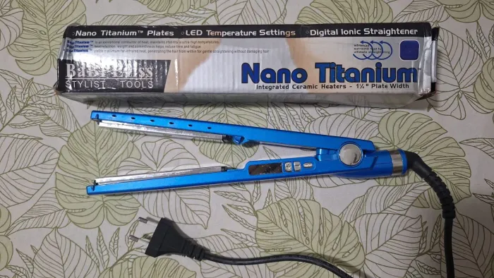 Chapinha nano titanium ceramic, em estado de nova