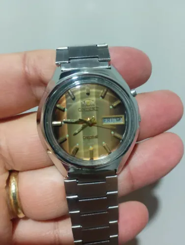 Relógio Orient Cristal antigo