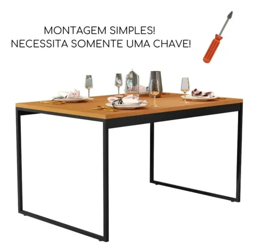 Mesa Industrial MOBLY Jantar/Escritório (retirar)