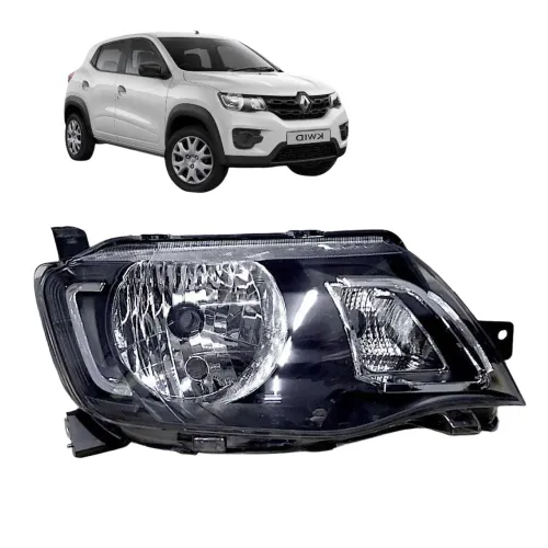 Farol Kwid Direito 2017 2018 2019 2020 2021 Sem Friso Preto