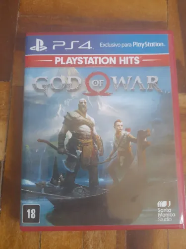 DVD god of war ps4