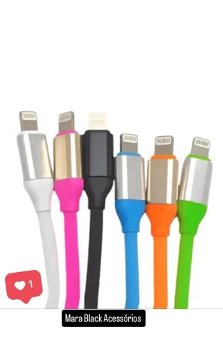 Cabo carregador USB