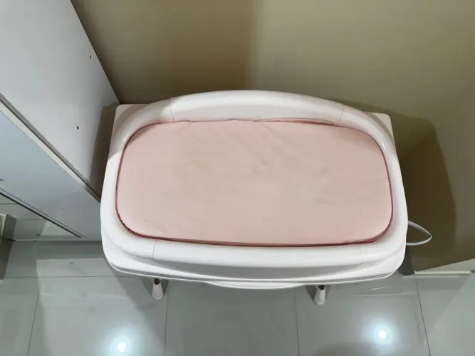 Banheira com trocador