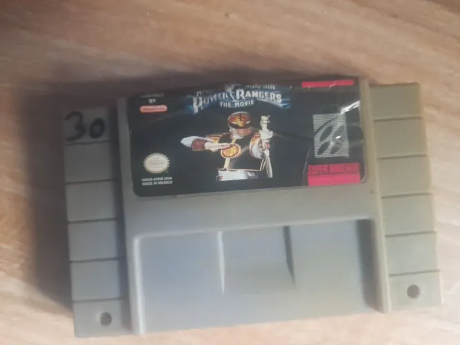 Cartucho paralelo Snes ( Power Rangers)