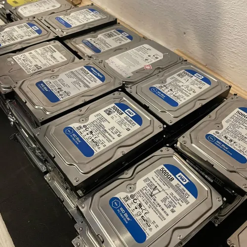 Lote 50 HDD desktop 500g 100%