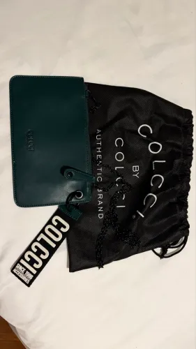 Bolsa Carteira de Mão Colcci Verde + dust bag