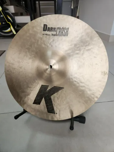 Crash Zildjian K Dark Thin 16 ( éra 18 )(ñ sabian paiste istanbul bosphorus heartbeat)