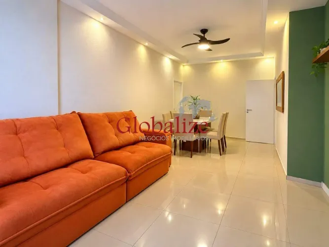 Apartamento PORTEIRA FECHADA a Venda - 3 dormitórios - Quadra da praia - Gonzaga / Santos