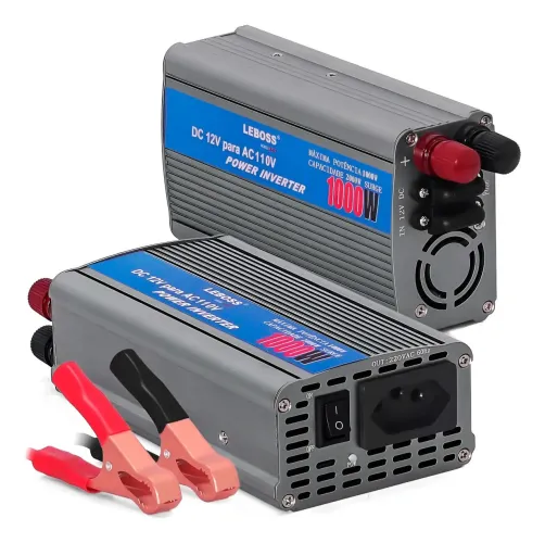 Inversor De Tensao 12v 110v 1000w Knup Lb521 Transformador 