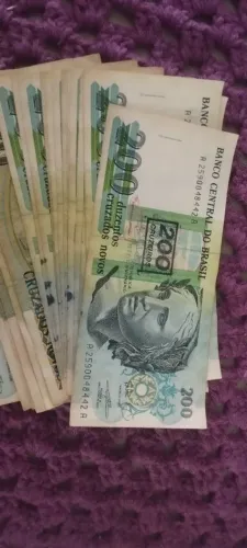 Notas antigas cruzado novo