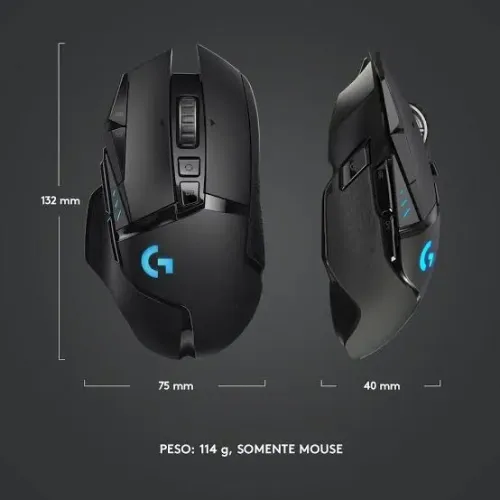 Mouse Gamer Sem Fio Logitech G502 LIGHTSPEED