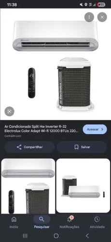 Vendo ar condicionado 12.000 btus electrolux frio