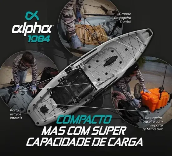 CAIAQUE MILHA NAUTICA ALPHA 1084 ZERO PRONTA ENTREGA