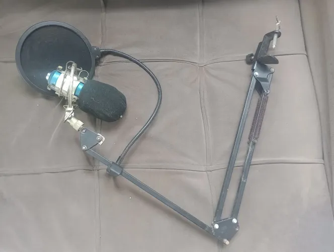 Suporte mesa microfone 