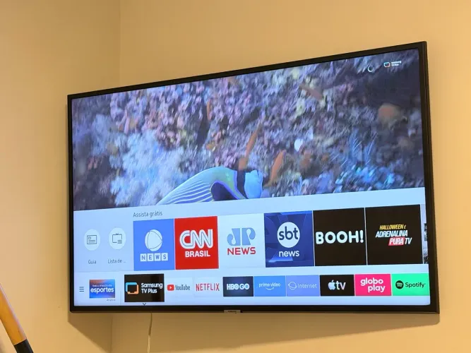 Smart TV Samsung 43? 4K - Perfeito estado