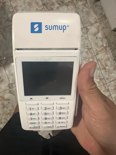Máquina de cartão sumup 