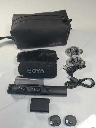 Microfone Lapela Boya Magic-02 Iphone/android/câmera