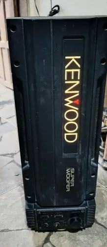 Subwoofer Ativo Vintage Kenwood SW-7 Super Woofer - Raridade Anos 90