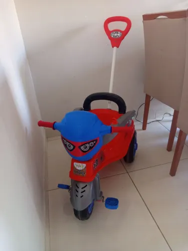 Motoca Spider Man menino