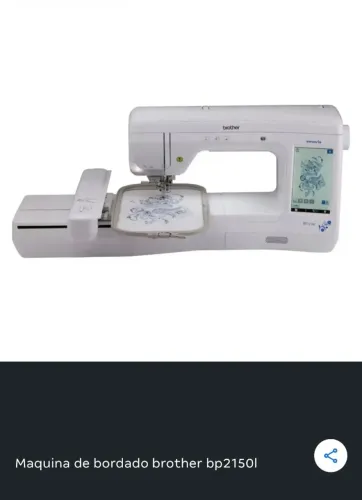 Máquina de bordar brother bp 2150l
