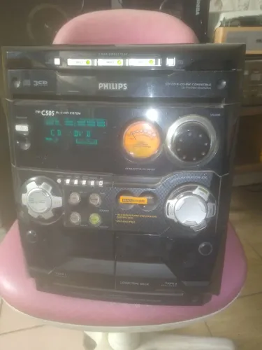 Microsystem Philips funcionando perfeitamente 
