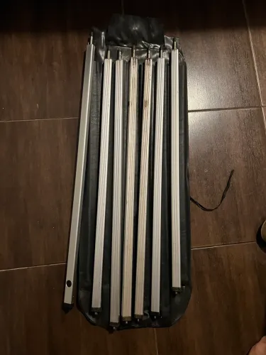 Rack travessa alumínio Vw Parati Gl/Gls/Surf ano 85A95 quadrada