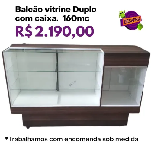 Balcão vitrine 