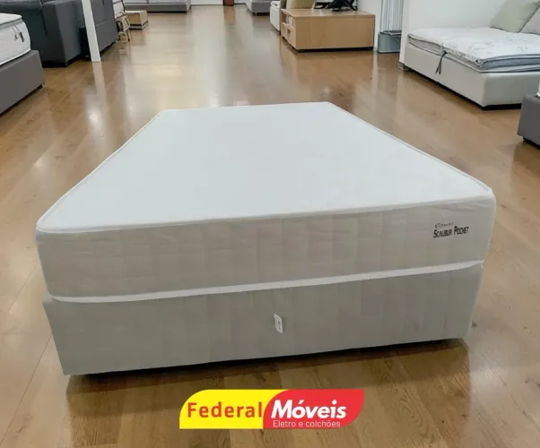Cama Casal Padrão Box 1,38 Direto de Fábrica - Solicite Catálogo 