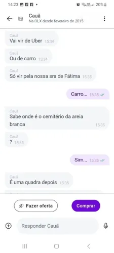 Pés de móveis sem uso.