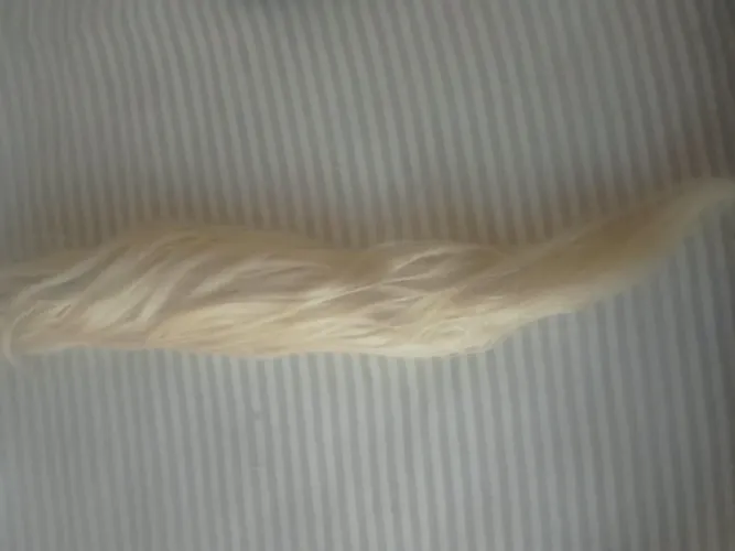 Mega hair loiro comprido cabelo humano