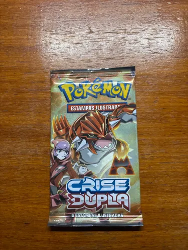 Booster pokemon tcg crise dupla (lacrado)