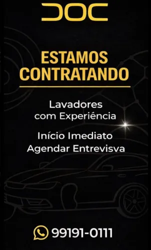 Lavador de carro com experiência